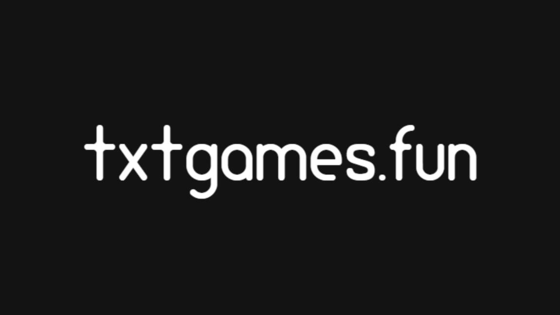 txtgames.fun 2024 - Online Co-op - In very early development